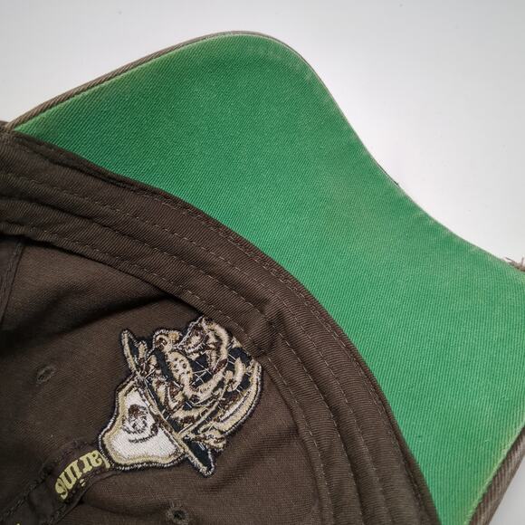 Georgetown Hoyas Bulldog Mascot Marines Baseball Cap Brown One Size Drew Pearson - Picture 8 of 9